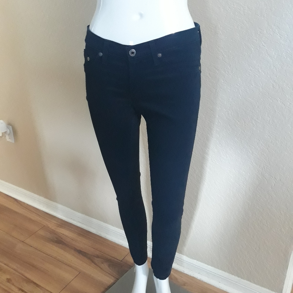 AG Adriano Goldschmied Brushed denim leggings